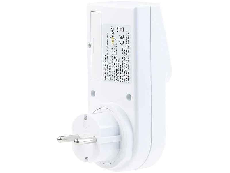 Revolt Digitale Schaltuhr:Digitale Zeitschaltuhr Mit LCD-Display, Minutengenau, 140 Schaltzeiten 4 Revolt Digitale Schaltuhr:Digitale Zeitschaltuhr Mit LCD-Display, Minutengenau, 140 Schaltzeiten – Bild 4