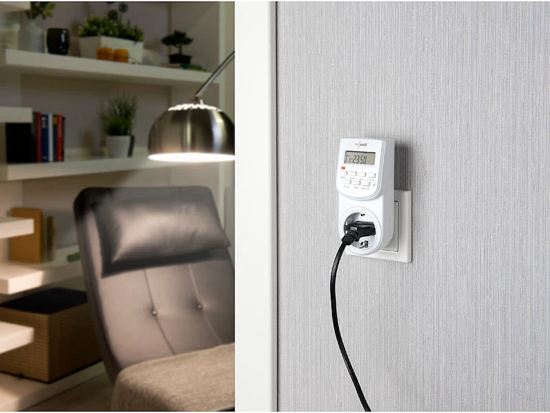 Revolt Digitale Schaltuhr:Digitale Zeitschaltuhr Mit LCD-Display, Minutengenau, 140 Schaltzeiten 6 Revolt Digitale Schaltuhr:Digitale Zeitschaltuhr Mit LCD-Display, Minutengenau, 140 Schaltzeiten – Bild 6