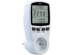 Revolt Stromverbrauchsmessgerät:2er-Set Digitale Energiekostenmesser Mit XXL Jumbo Display -Shop Für Smart-Home-Produkte nc5550 5