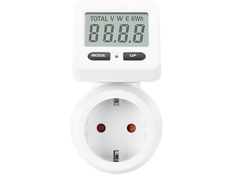 Revolt Energiemessgerät:Digitaler Energiekostenmesser Mit 180° Drehbarem Display, Bis 3.680 W 9 Revolt Energiemessgerät:Digitaler Energiekostenmesser Mit 180° Drehbarem Display, Bis 3.680 W – Bild 9