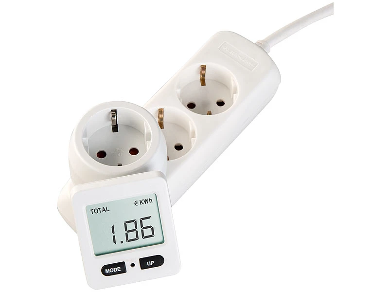 Revolt Energiemessgerät:Digitaler Energiekostenmesser Mit 180° Drehbarem Display, Bis 3.680 W 4 Revolt Energiemessgerät:Digitaler Energiekostenmesser Mit 180° Drehbarem Display, Bis 3.680 W – Bild 4