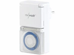 Revolt Zeitschaltuhr Für Außen:2er-Set Outdoor-Zeitschaltuhr, Mechanisch, IP44 -Shop Für Smart-Home-Produkte nc5734 2 1