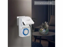 Revolt Zeitschaltuhr Für Außen:2er-Set Outdoor-Zeitschaltuhr, Mechanisch, IP44 -Shop Für Smart-Home-Produkte nc5734 9 1