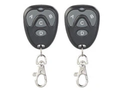 AGT Garagentor Fernbedienung:2 Lernfähige Universal-Funk-Handsender, 433,92 MHz, F. Garagentor Uvm.