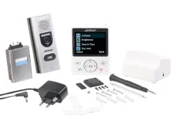 Somikon Türkamera:Funk-Türsprechanlage Mit Video-Übertragung; Türöffnungsfunktion; 135° -Shop Für Smart-Home-Produkte nx4396 14 1