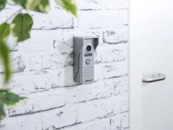 Somikon Video Klingel:Video-Türsprechanlage Mit Farbdisplay, LED-Licht & Türöffnungsfunktion -Shop Für Smart-Home-Produkte nx4400 10