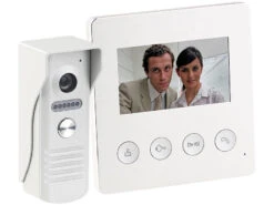 Somikon Video Türklingel:Video-Türsprechanlage Mit Farbdisplay, LED-Licht (Versandrückläufer) -Shop Für Smart-Home-Produkte nx4400 13