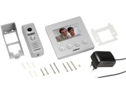 Somikon Video Türklingel:Video-Türsprechanlage Mit Farbdisplay, LED-Licht (Versandrückläufer) -Shop Für Smart-Home-Produkte nx4400 5 1