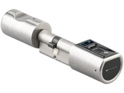 VisorTech Fingerabdruck Schloss:Elektronischer Tür-Schließzylinder, Fingerabdruck, Transponder, IP44 -Shop Für Smart-Home-Produkte nx4466 3 2