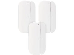 Luminea Türkontakte:3er-Set WiFi Tür & Fensteralarm, Alexa Und Google Assistant Komp. -Shop Für Smart-Home-Produkte nx4479 0