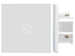 Luminea Home Control Wechselschalter:2er-Set Touch-WLAN-Lichtschalter, Für Siri, Alexa & Google Assistant -Shop Für Smart-Home-Produkte nx4503 6