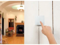 Luminea Home Control Smart Home Lichtschalter:2er-Set Touch-Lichtschalter & Dimmer, Für Alexa & Google Assistant -Shop Für Smart-Home-Produkte nx4504 4