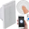 Luminea Home Control Alexa Dimmer Unterputz:Touch-Lichtschalter & Dimmer, Komp. Zu Amazon Alexa & Google Assistant
