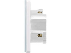 Luminea Home Control WiFi Taster:Touch-Doppel-Lichttaster, Amazon Alexa & Google Assistant Kompatibel -Shop Für Smart-Home-Produkte nx4505 0