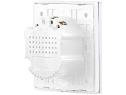 Luminea Home Control Touch Lichtschalter:2er-Set Touch-Doppel-Lichttaster, Komp. Zu Alexa & Google Assistant -Shop Für Smart-Home-Produkte nx4505 2 2