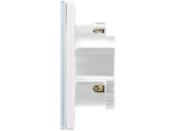 Luminea Home Control Touch Wechselschalter:Touch-Dreifach-Lichtschalter, Komp. Zu Amazon Alexa & Google Assistant -Shop Für Smart-Home-Produkte nx4506 0