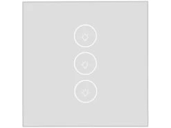 Luminea Home Control Touch Wechselschalter:Touch-Dreifach-Lichtschalter, Komp. Zu Amazon Alexa & Google Assistant -Shop Für Smart-Home-Produkte nx4506 1