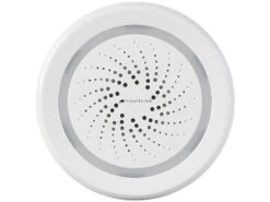 VisorTech WiFi Sirene:WLAN-Alarm-Sirene Mit App, Für Alexa, Siri & Google Assistant -Shop Für Smart-Home-Produkte nx4508 8 1
