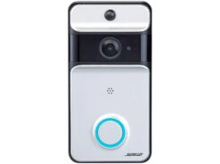 Somikon Klingel Kamera:WLAN-Video-Türklingel Mit App, PIR-Sensor (Versandrückläufer) -Shop Für Smart-Home-Produkte nx4517 5 2