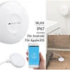 VisorTech Wassersensor:WLAN-Wassermelder, Externer Sensor, App, Bis 4 Jahre Batterie-Laufzeit