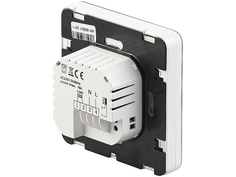 Revolt WLAN Raumthermostat:WLAN-Thermostat Für Fußbodenheizungen, Für Siri, Alexa & GA 4 Revolt WLAN Raumthermostat:WLAN-Thermostat Für Fußbodenheizungen, Für Siri, Alexa & GA – Bild 4