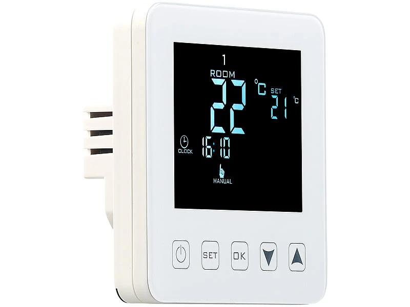 Revolt Elesion Thermostat:2er-Set WLAN-Thermostate Für Fußbodenheizungen, Für Siri, Alexa & GA 10 Revolt Elesion Thermostat:2er-Set WLAN-Thermostate Für Fußbodenheizungen, Für Siri, Alexa & GA – Bild 10