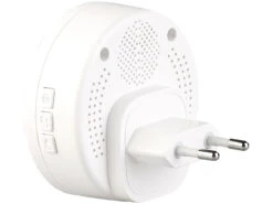 Somikon Klingel Mit Kamera:HD-Video-Funk-Türklingel Mit App, Gegensprechen, 156°-Bildwinkel, Akku -Shop Für Smart-Home-Produkte nx4556 3