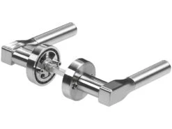 VisorTech Elektronischer Türgriff:Sicherheits-Türbeschlag, Fingerprint-Scanner & Transponder, DIN Rechts -Shop Für Smart-Home-Produkte nx4581 0