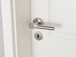 VisorTech Elektronischer Türgriff:Sicherheits-Türbeschlag, Fingerprint-Scanner & Transponder, DIN Rechts -Shop Für Smart-Home-Produkte nx4581 6