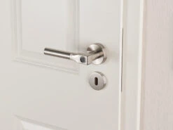 VisorTech Elektronischer Türgriff:Sicherheits-Türbeschlag, Fingerprint-Scanner & Transponder, DIN Rechts -Shop Für Smart-Home-Produkte nx4581 7