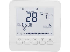 Revolt Raumthermostat:4er-Set WLAN-Thermostate Für Fußbodenheizung, Für Siri, Alexa & GA -Shop Für Smart-Home-Produkte nx4608 1 3