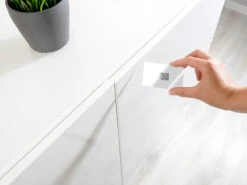 VisorTech Elektronisches Schloss:5er-Set Schubladen- & Schranktüren-Schloss Mit RFID-Schlüssel, BT, App -Shop Für Smart-Home-Produkte nx4615 11