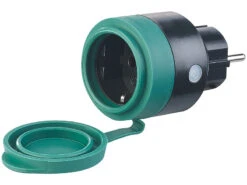 Luminea Home Control WLAN Steckdose Außen:4er-Set Outdoor-WLAN-Steckdosen F. Alexa, Siri & Google Assistant, 16A -Shop Für Smart-Home-Produkte nx4655 2