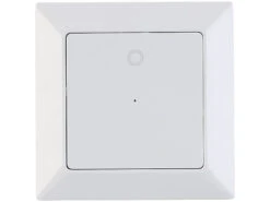 Luminea Home Control WLAN Lichtschalter:Lichttaster Mit WLAN, App, Kompat. Zu Siri, Alexa & Google Assistant -Shop Für Smart-Home-Produkte nx4656 2 1