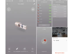 VisorTech ZigBee Türschloss:Elektronischer Tür-Schließzylinder Mit 5 Schlüssel, Für ZigBee-Gateway -Shop Für Smart-Home-Produkte nx4661 10