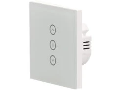 Luminea Home Control WiFi Rolladenschalter:2er-Set Rollladen-Touch-Unterputz-Steuerung, App & Sprachsteuerung -Shop Für Smart-Home-Produkte nx4667 1 2