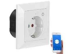 Luminea Home Control Smart Steckdosen:WLAN-Unterputz-Steckdose Mit App, Für Siri, Alexa & GA, 5er Pack 27 Luminea Home Control Smart Steckdosen:WLAN-Unterputz-Steckdose Mit App, Für Siri, Alexa & GA, 5er Pack -Shop Für Smart-Home-Produkte nx4689 10