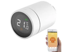 Revolt ZigBee Thermostat:3er-Set Smarte Heizkörperthermostate Mit App- Und Sprachsteuerung -Shop Für Smart-Home-Produkte nx4911 4 1