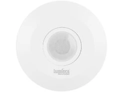 Luminea Home Control Bewegungsmelder Alexa:Extra-flacher WLAN-PIR-Bewegungsmelder Mit App, 360°, 230 Volt -Shop Für Smart-Home-Produkte nx4930 0
