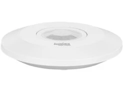 Luminea Home Control WiFi Bewegungsmelder:2er-Set Extra-flacher WLAN-PIR-Bewegungsmelder Mit App, 360°, 230 Volt -Shop Für Smart-Home-Produkte nx4930 4