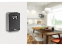 Xcase Schlüsselsafe:Mini-Schlüssel-Safe SAF-100.app Mit Bluetooth Und App, IP54 -Shop Für Smart-Home-Produkte nx4964 27 1