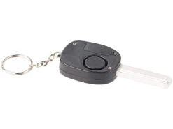 VisorTech Schlüsselalarm:2er-Set Personenalarm Im Autoschlüssel-Design, 110-dB-Sirene, Kuli -Shop Für Smart-Home-Produkte nx5666 1 1