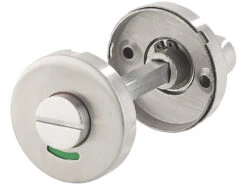 AGT Moderne Türbeschläge:3er-Set Edelstahl-Türbeschlag Für Bad & WC, 6 Klinken & Rosetten, Rund -Shop Für Smart-Home-Produkte nx5867 3 1