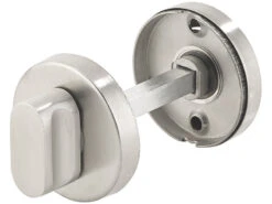 AGT Moderne Türbeschläge:3er-Set Edelstahl-Türbeschlag Für Bad & WC, 6 Klinken & Rosetten, Rund -Shop Für Smart-Home-Produkte nx5867 4 1