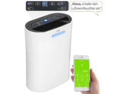Sichler WLAN-Luftentfeuchter:Luftentfeuchter, 10 L/Tag, Für Amazon Versandrückläufer -Shop Für Smart-Home-Produkte nx6023 20