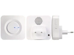 CASAcontrol Haustürklingel Ton:Batterielose Funk-Türklingel Mit Steckdosen-Empfänger, 36 Töne, IP44 -Shop Für Smart-Home-Produkte nx6131 9