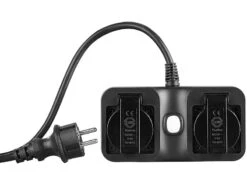 Luminea Home Control Amazon Alexa Steckdosen:2-fach-WLAN-Outdoor-Steckdosenleiste, App, Versandrückläufer -Shop Für Smart-Home-Produkte nx6153 11