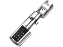 VisorTech Türschließzylinder:Elektronischer Tür-Schließzylinder Mit App, Transponder & Zahlencode -Shop Für Smart-Home-Produkte nx6262 4