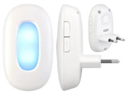 CASAcontrol Lichtklingel:Steckdosen-Funk-Klingel Mit Optischem Signal, 15 Melodien, 50 M, IP54 -Shop Für Smart-Home-Produkte nx6965 15 1