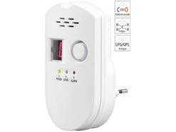 VisorTech Gas-Messgerät:4er-Set Steckdosen-Multi-Gasmelder Für Erdgas Und Autogas, 85 DB -Shop Für Smart-Home-Produkte nx6975 10